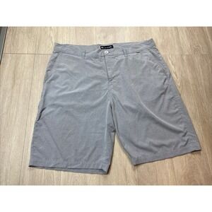 Travis Matthew Mens Golf Shorts size‎ 40 Gray Stretchy Material Active